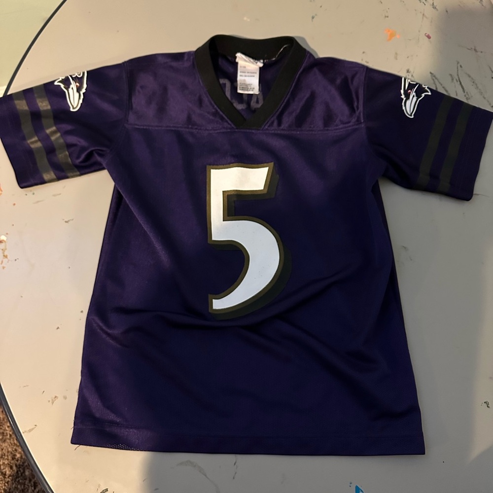 Kids Ravens Flacco Jersey
